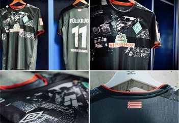 Werder Bremen football shirts 2020-21